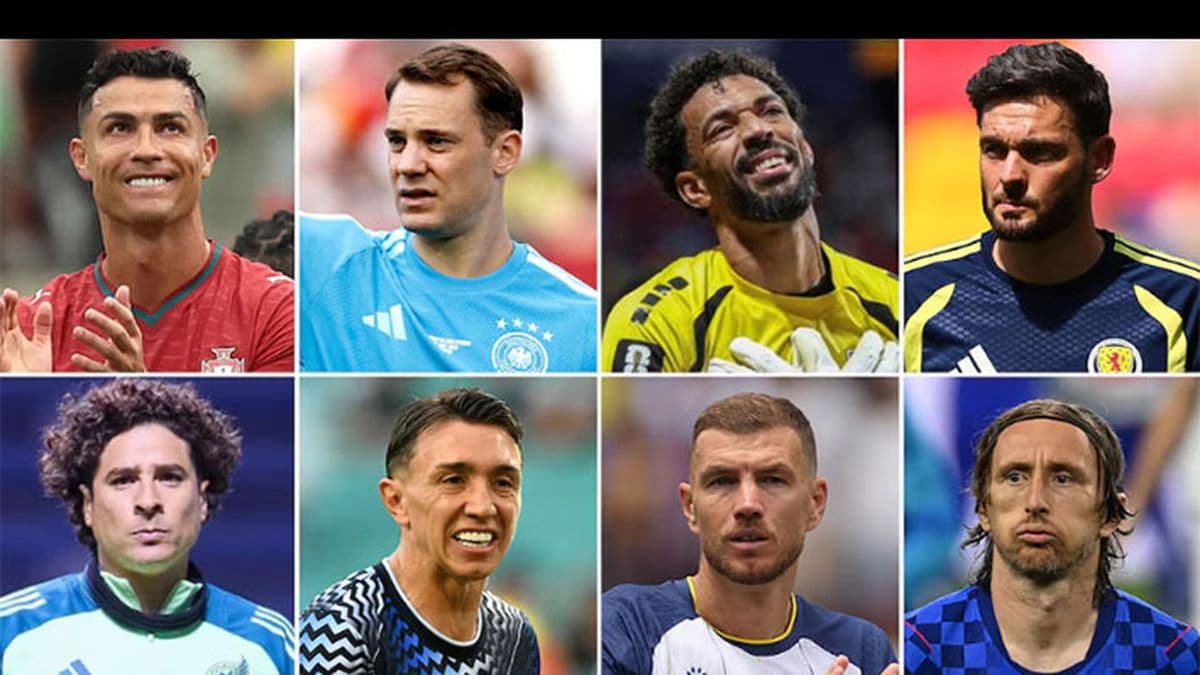 Nunca en la historia de los Mundiales de fútbol coincidieron 8 jugadores de 40 años