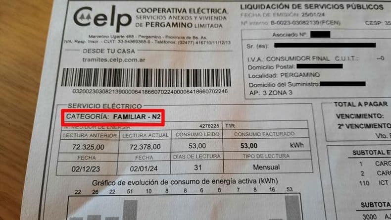 Cooperativa Eléctrica: instan a contemplar si están bien registrados en segmentos tarifarios