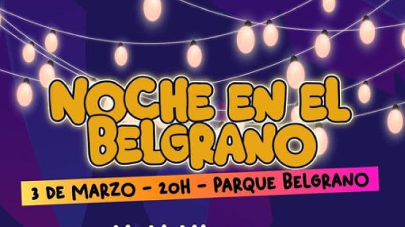 Este viernes habrá una nueva "Noche en el Belgrano"