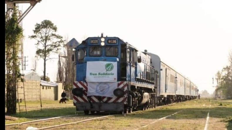 Llegará el jueves el "Tren Solidario"; ¿de qué se trata y quiénes podrán participar?