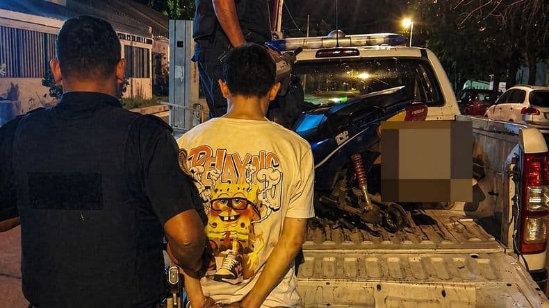 Aprehendieron a un menor por robar una moto y la Fiscalía Juvenil pidió que continúe detenido