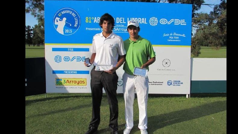 Diego Ortiz finalizó 2015 con un segundo puesto en el 81º Abierto del Litoral