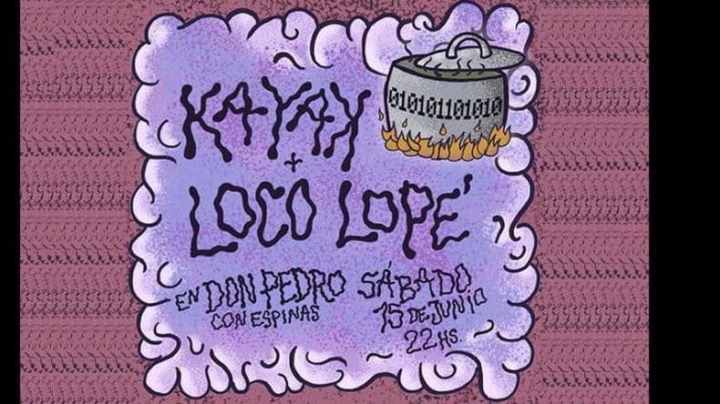 Las bandas "Kayak" y "Loco Lope" tocan este sábado en Don Pedro