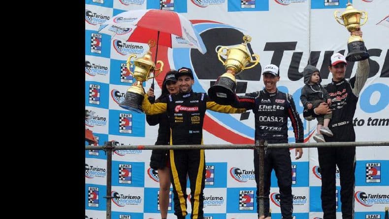 Alfonso Domenech logró su primer podio en la Clase 3 del TN
