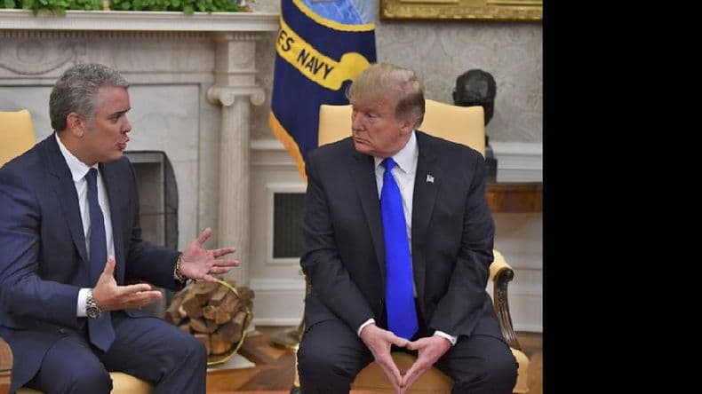 Trump reiteró su advertencia al presidente de Venezuela