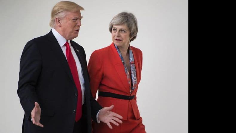 Donald Trump elogia la alianza con Londres y al “maravilloso” Brexit