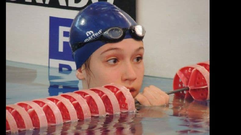 Donna Retrivi mejoró sus marcas en el Provincial de Natación Promocional