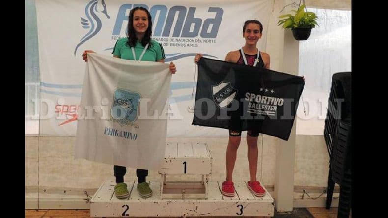 Nadadores locales en la segunda fecha de Fannba