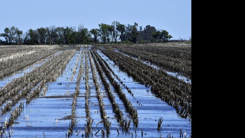General Villegas: 70% del territorio está inundado