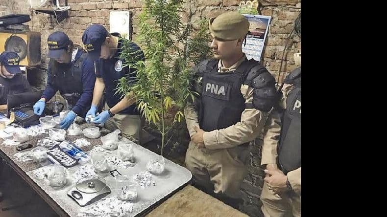 Secuestraron más de mil dosis de cocaína y detuvieron a dos personas en Pablo Podestá