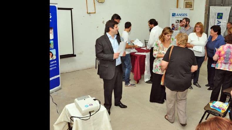 Nueva entrega de beneficios jubilatorios en Mojuper