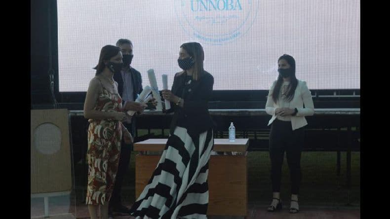 La Unnoba realizó en su sede local el último acto anual de colación de grados