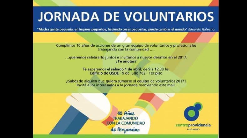 El Centro Providencia realiza una jornada de voluntarios