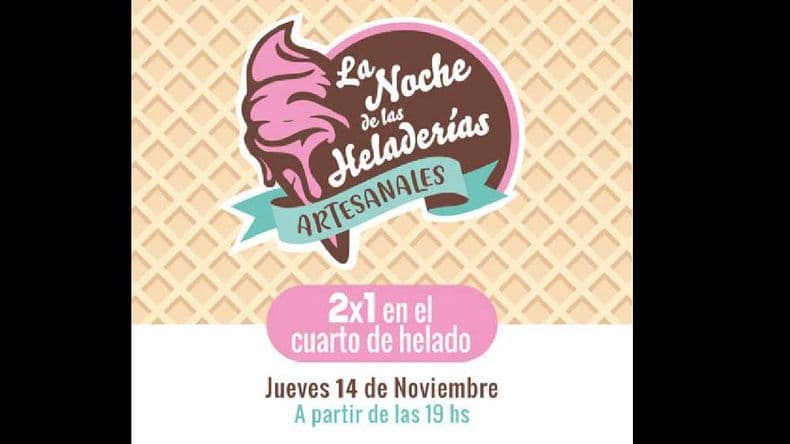El jueves vuelve la Noche de las Heladerías