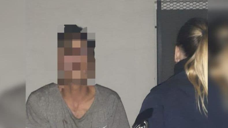 Atacó con un hierro a una mujer, intentó fugarse y lo capturaron