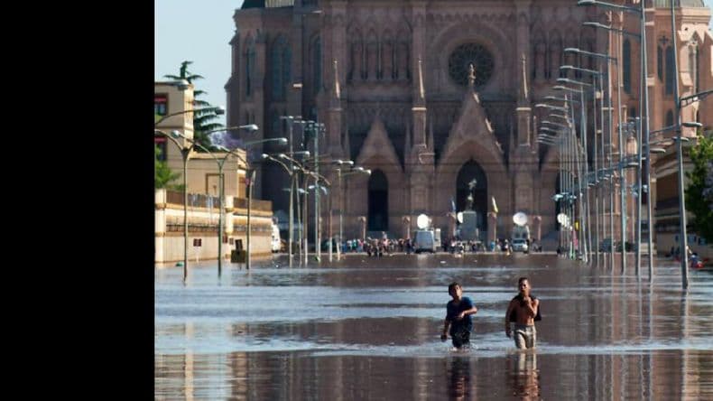 Comenzó a ceder la crecida del río Luján tras alcanzar los 5,32 metros