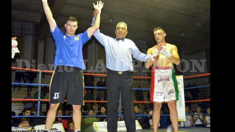 José Luis Aguad perdió en su debut como profesional frente a Bruno Venialgo