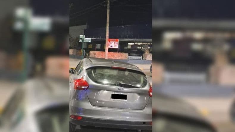 Chocaron en auto robado y el conductor tenía pedido de captura