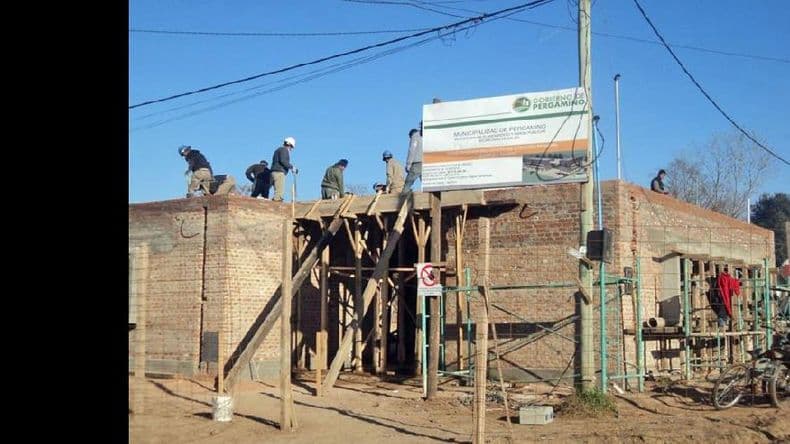 Significativo avance en las obras del nuevo centro de salud en Newbery