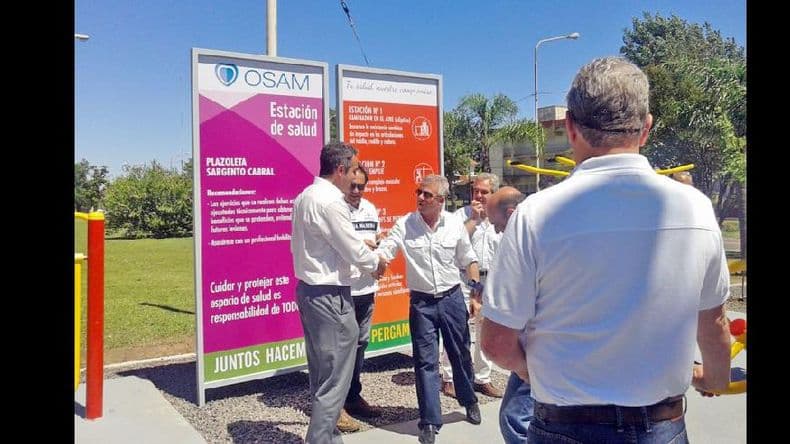 Osam sigue apoyando el desarrollo de nuevas estaciones de salud