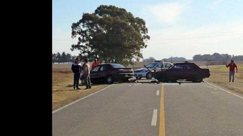 Un pergaminense de 71 años falleció a raíz de un choque frontal en la ruta Nº 178