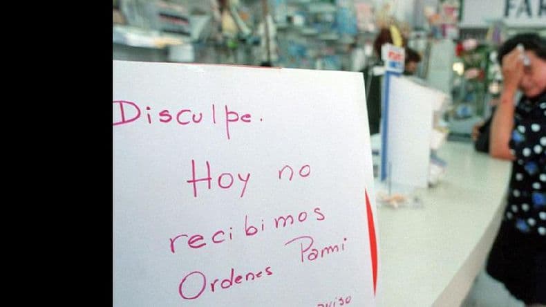 A nivel local se sintió el corte de servicio de farmacia a los afiliados del Pami