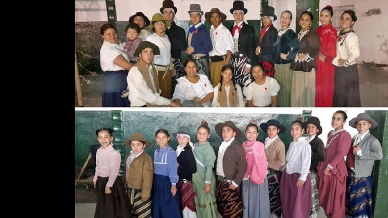 Aire Criollo se destacó en dos encuentros de danzas