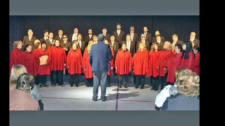 Actúa hoy el Coro Nacional de Ciegos