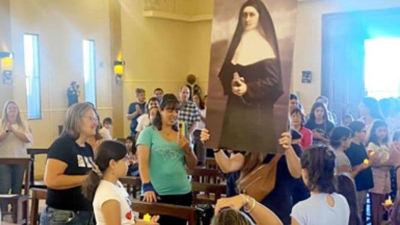 Este sábado habrá misa por la pronta canonización de María Crescencia