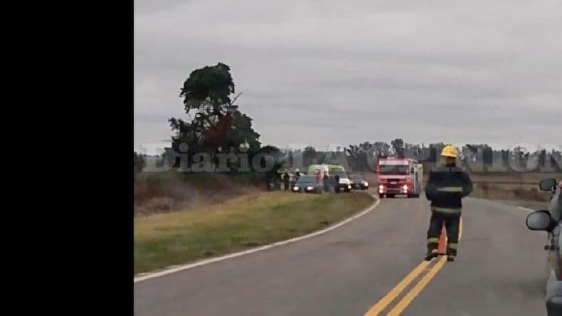 Un despiste en la ruta Nº 32 dejó dos mujeres lesionadas