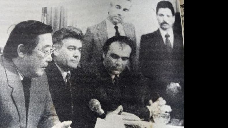 Cuando el Embajador de la República Popular de China visitaba Pergamino