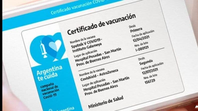 A partir de hoy, en Córdoba exigirán pasaporte sanitario
