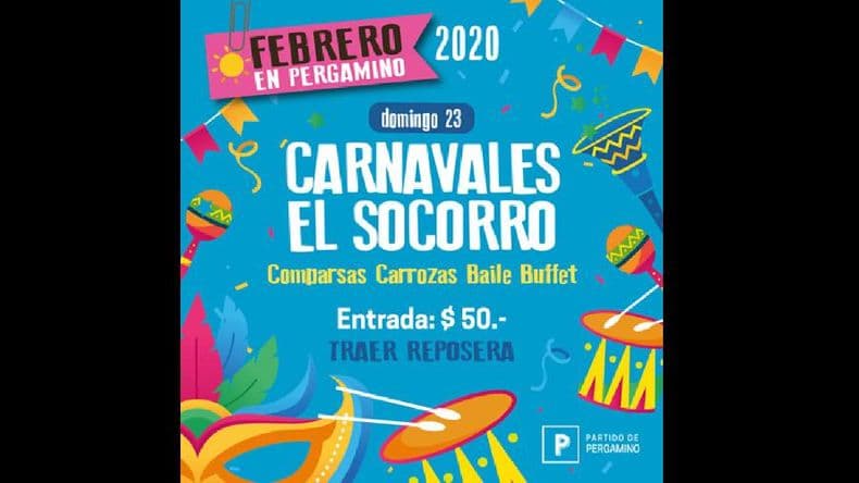 Este domingo El Socorro bailará al ritmo de la comparsa