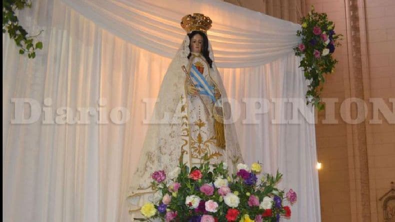 El sábado comenzará la novena a la Patrona de Pergamino