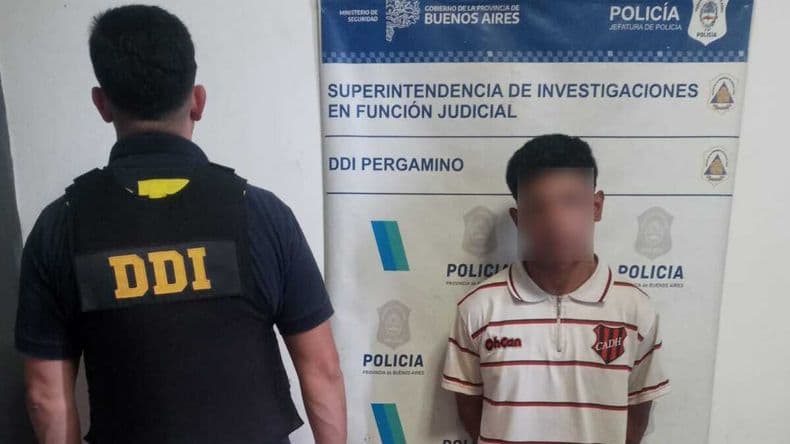Cayó "El Duende Negro": acusado de robar con un cuchillo a un adolescente en la vía pública