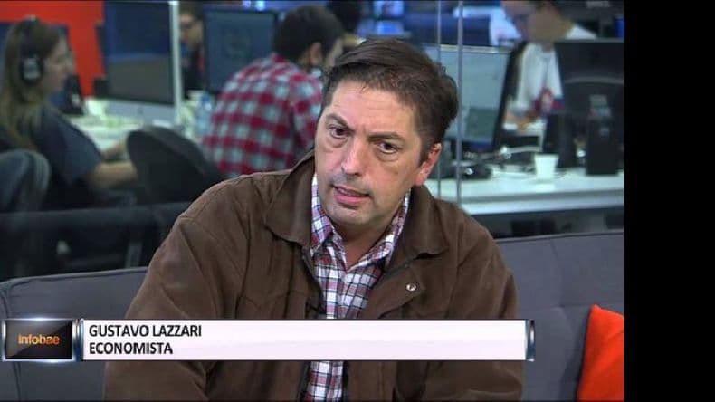 El economista Gustavo Lazzari en Pergamino