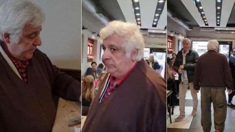 Samid, el "rey de la carne", violó la prisión domiciliaria y lo escracharon en un restaurante