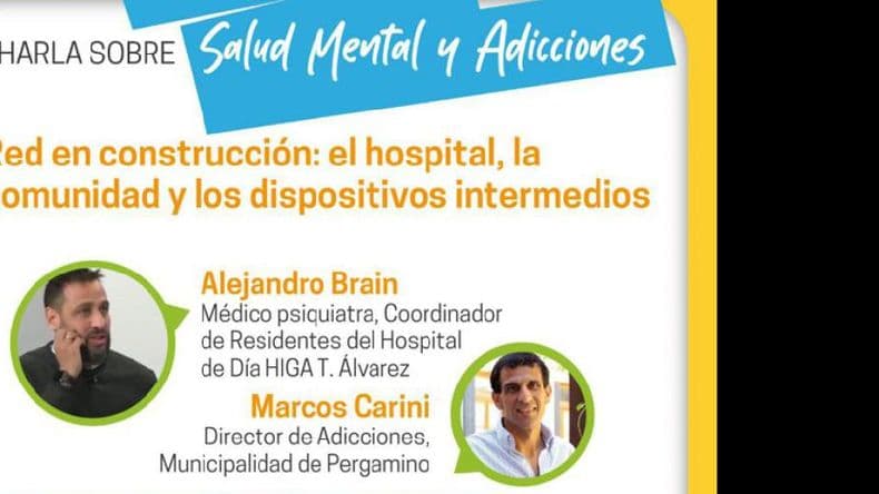 La jornada virtual sobre adicciones se pospuso para el próximo miércoles