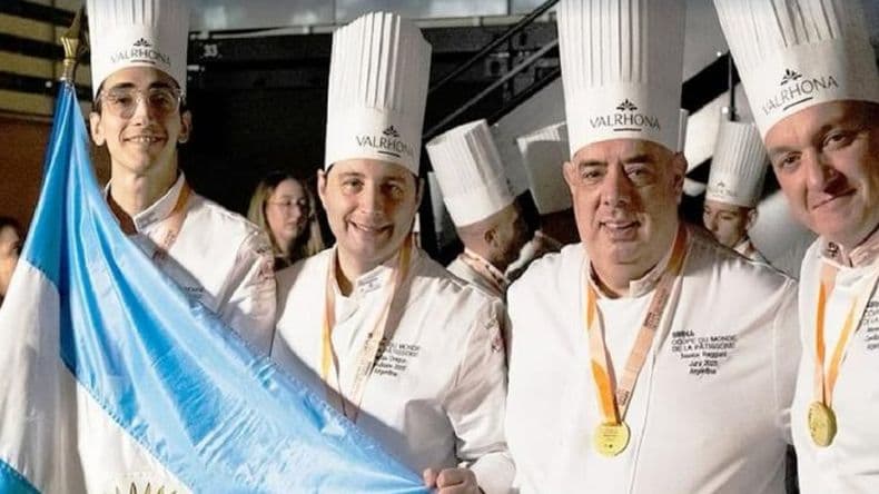 Los postres que presentó Argentina para ingresar al top 10 mundial de la pastelería