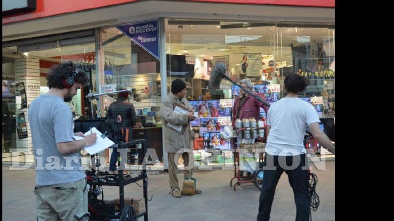 Ultimos días de rodaje de la película “La noche más fría”