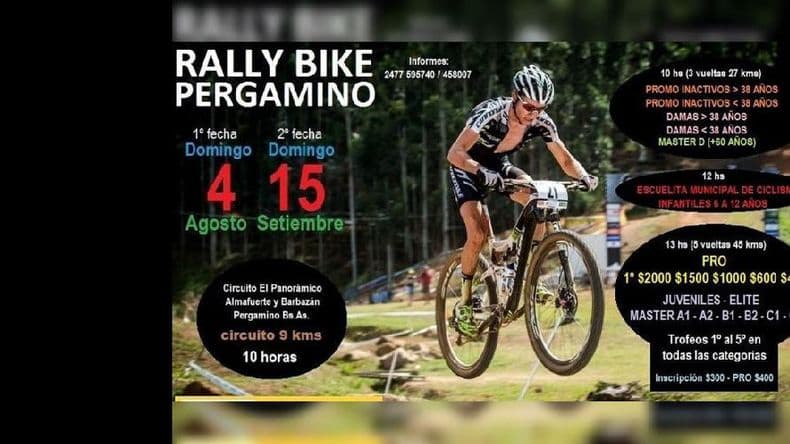 Rally bike: este domingo se disputará la primera fecha en El Panorámico