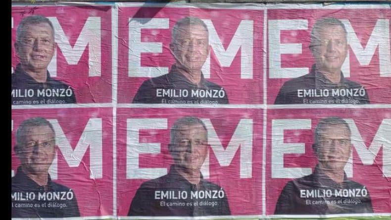 El curioso detalle por el que se viralizó el afiche de campaña de Emilio Monzó
