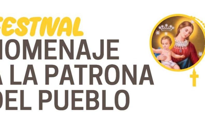 En homenaje a la virgen, este domingo habrá un festival en Peña