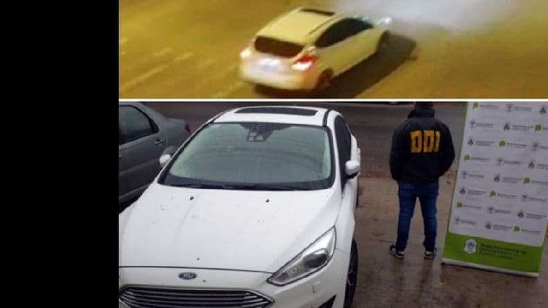Secuestraron el auto que fue utilizado como apoyo en el robo a Rizobacter