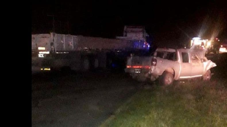 Fatal accidente en la ruta Nº 188