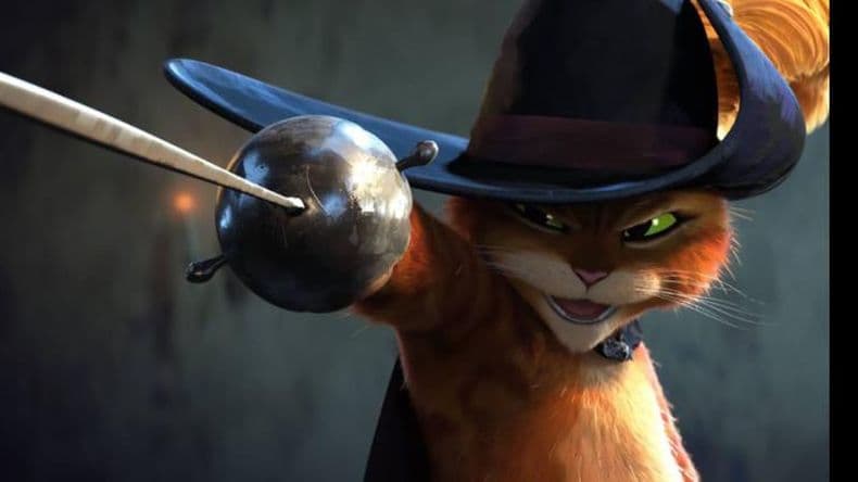 "El gato con botas 2: el último deseo" se estrena hoy en Cinema Pergamino