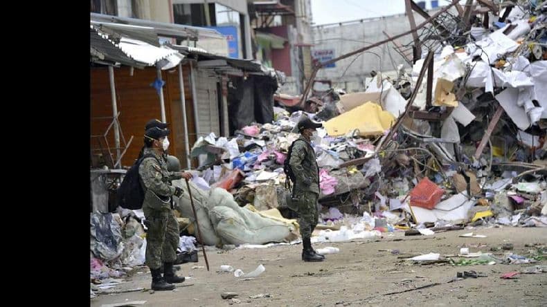Ecuador emprende la reconstrucción tras el sismo