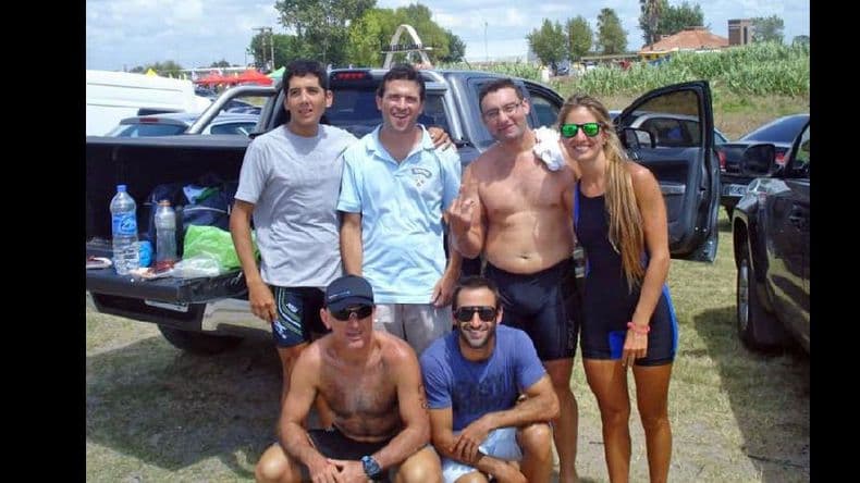 Pergaminenses afrontaron el triatlón Olímpico de Ensenada