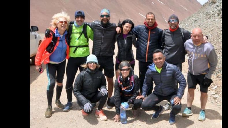 Los Gladiadores y Pura Garra entrenaron a más de 4.000 metros en San Juan
