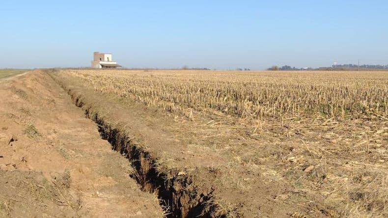 Hallan huesos durante una excavación en el Inta Pergamino